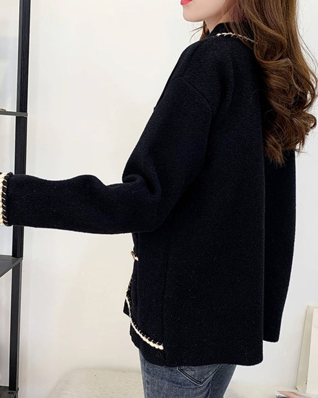 Sophisticated Cardigan with a Clean Classic Look
