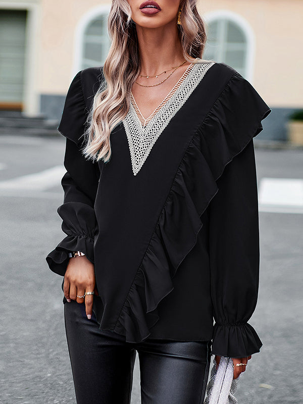A Vintage Style Blouse with Delicate Timeless Details