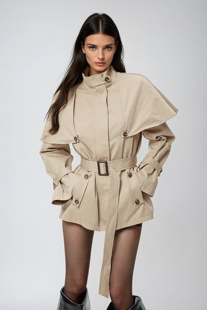 A Vintage Style Coat with Delicate Timeless Details