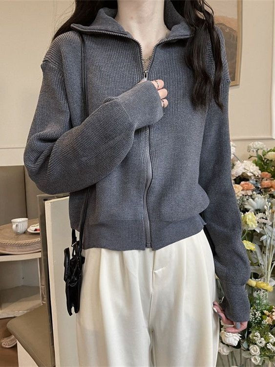 A Vintage Style Sweater with Delicate Timeless Details