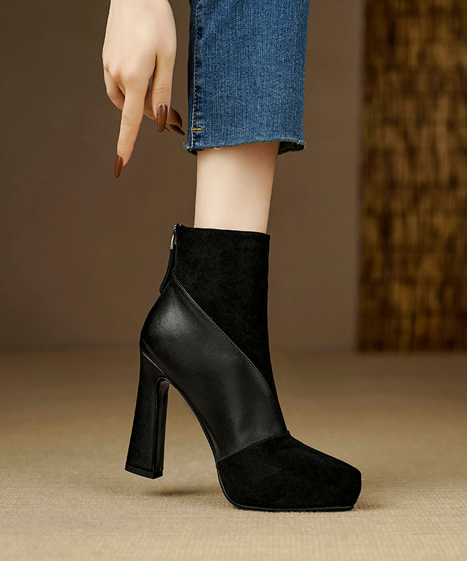 A Vintage Style Boots with Delicate Timeless Details