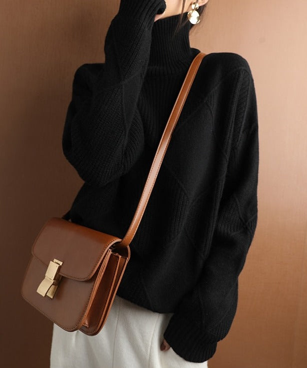 Beautifully Finished Sweater in a Timeless Design