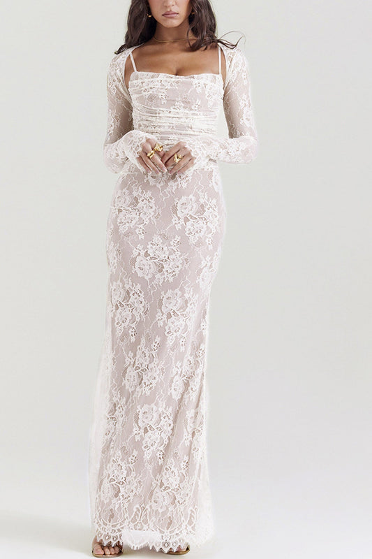 A Vintage Style Dress with Delicate Timeless Details