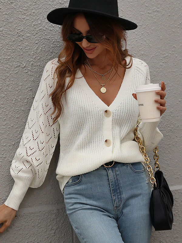 Vintage Inspired Cardigan with a Contemporary Edge