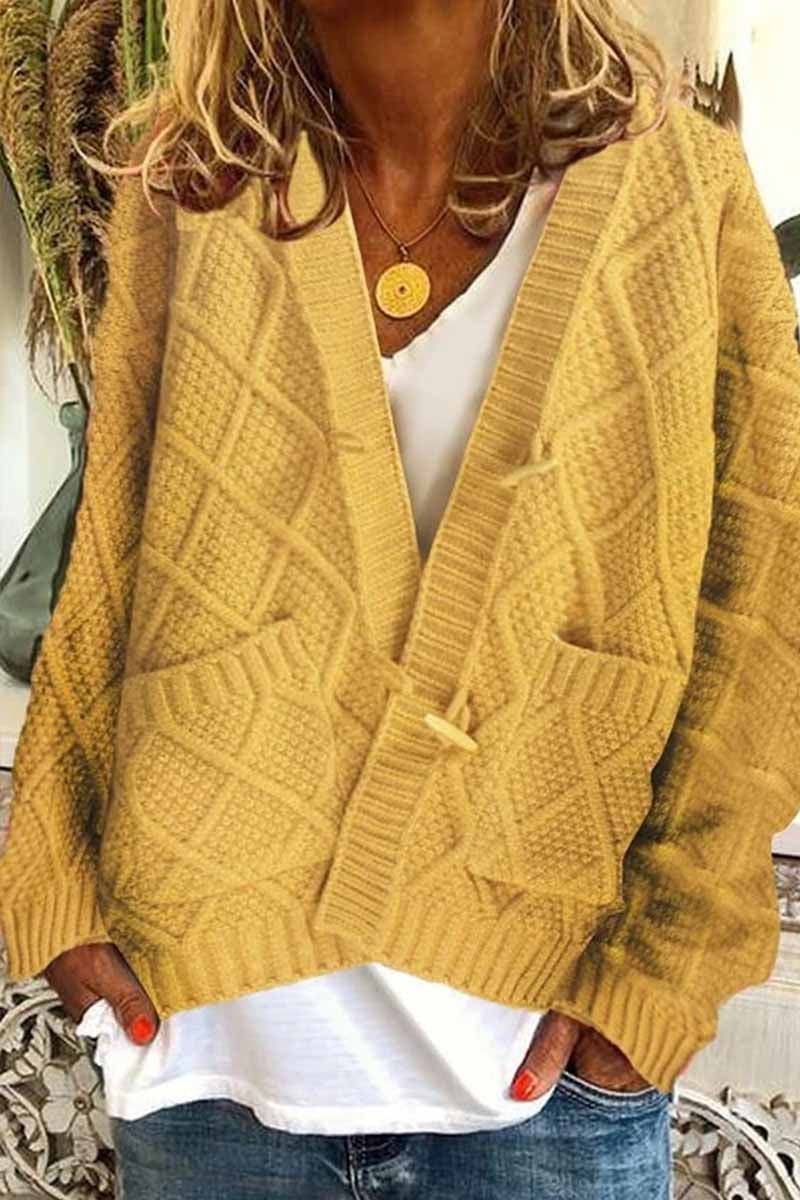 Classic Vintage Cardigan with a Flattering Fit