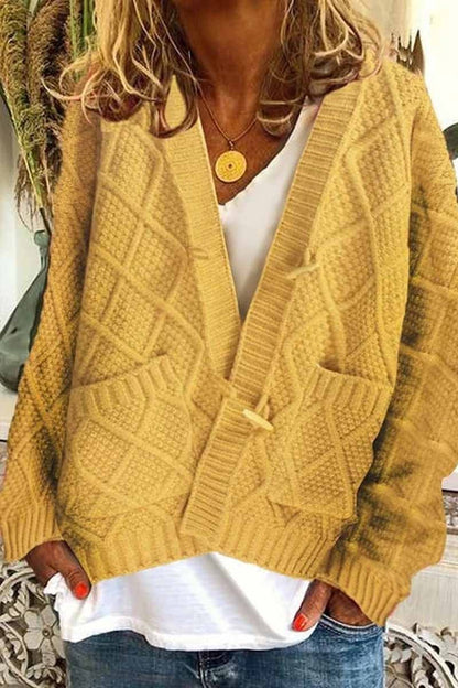 Classic Vintage Cardigan with a Flattering Fit