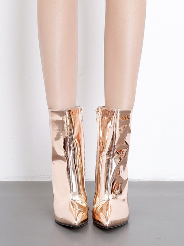 A Vintage Style Boots with Delicate Timeless Details