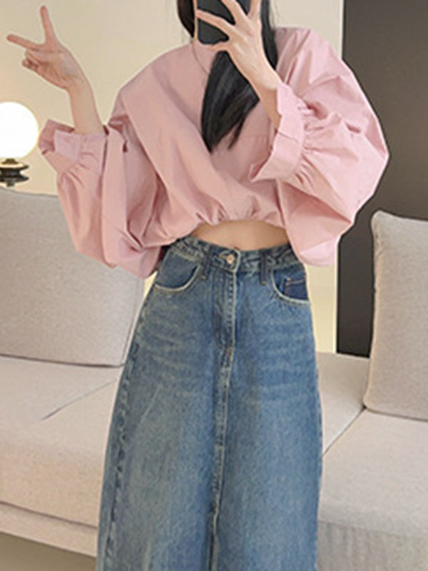 Well Tailored Blouse with a Graceful Silhouette