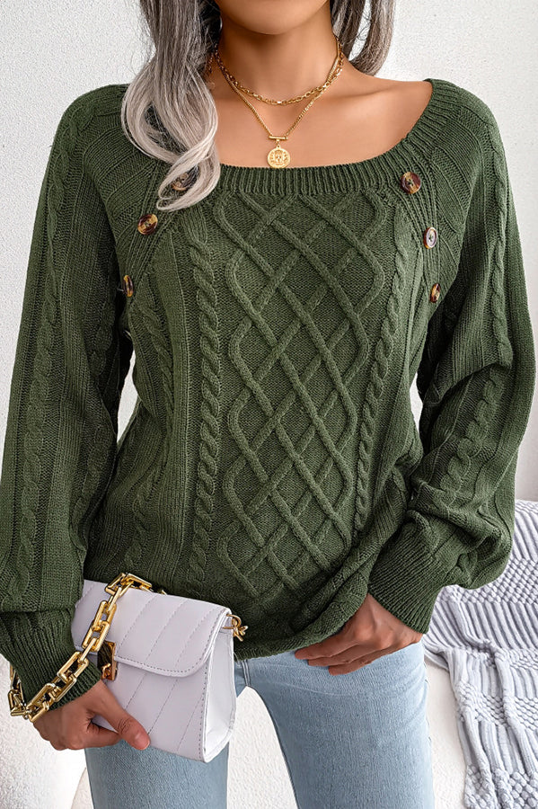 Beautifully Finished Sweater in a Timeless Design