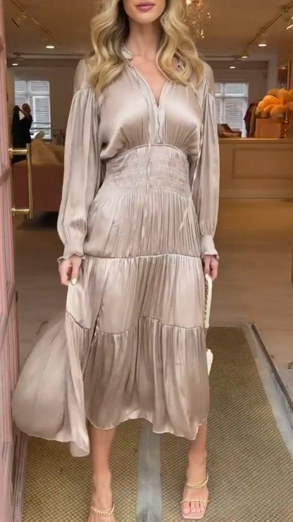 A Vintage Style Dress with Delicate Timeless Details