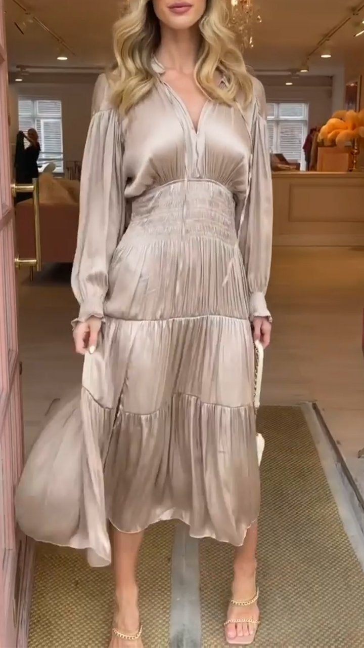 A Vintage Style Dress with Delicate Timeless Details
