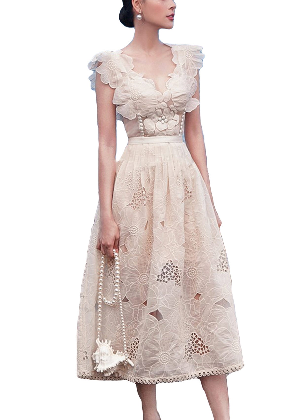 Classic Vintage Dress with a Flattering Fit
