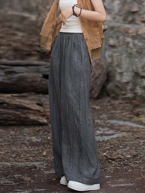 A Vintage Style Pants with Delicate Timeless Details