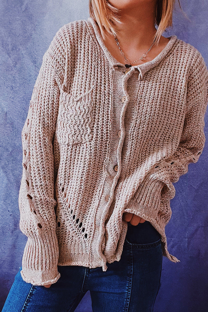 Vintage Inspired Cardigan with a Contemporary Edge