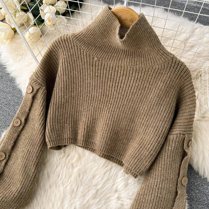 A Vintage Style Sweater with Delicate Timeless Details