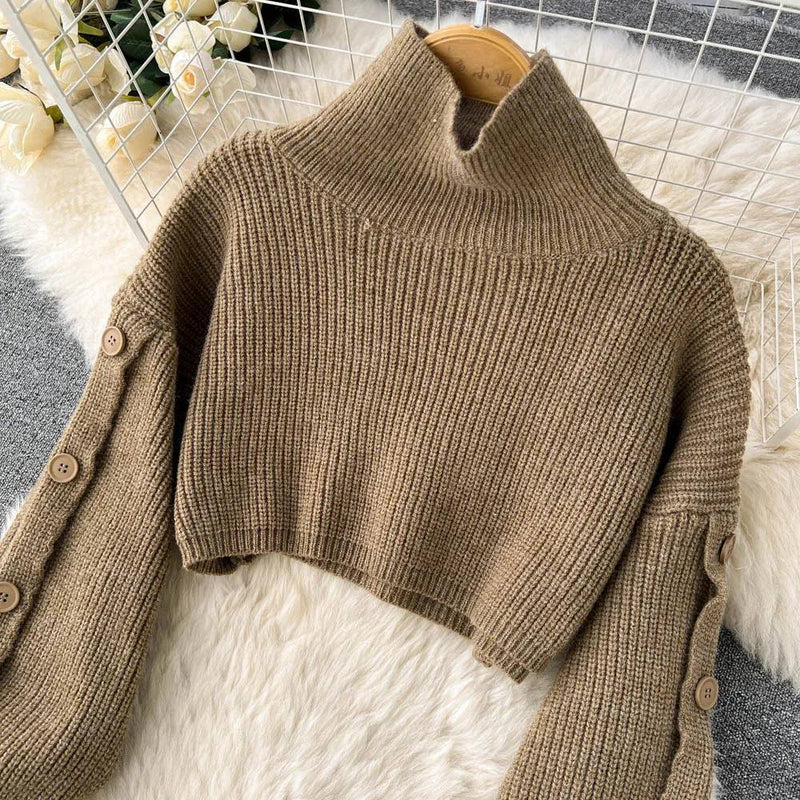 A Vintage Style Sweater with Delicate Timeless Details