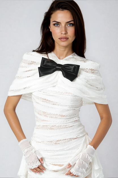 A Vintage Style Dress with Delicate Timeless Details