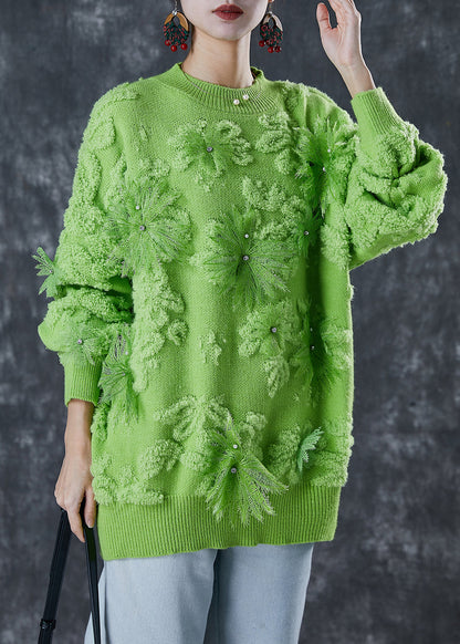 A Vintage Style Sweater with Delicate Timeless Details