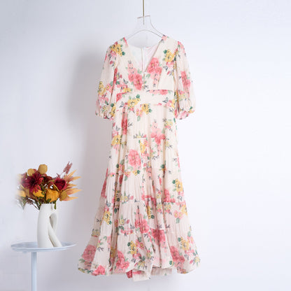 A Vintage Style Dress with Delicate Timeless Details