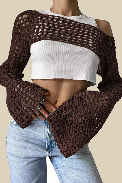 A Vintage Style Sweater with Delicate Timeless Details