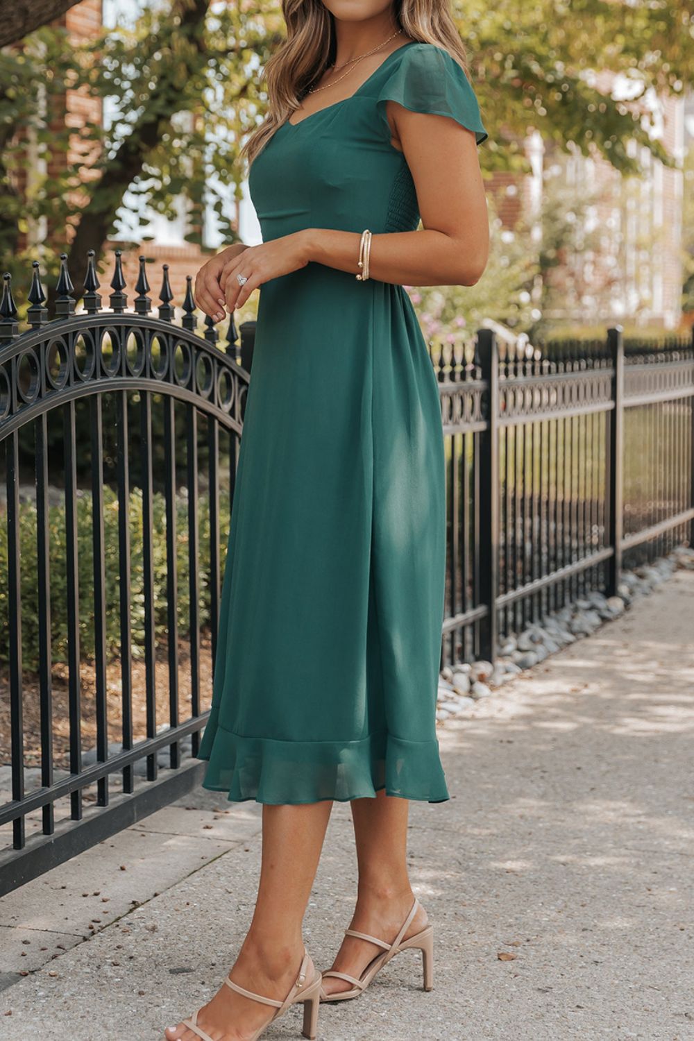 A Vintage Style Dress with Delicate Timeless Details