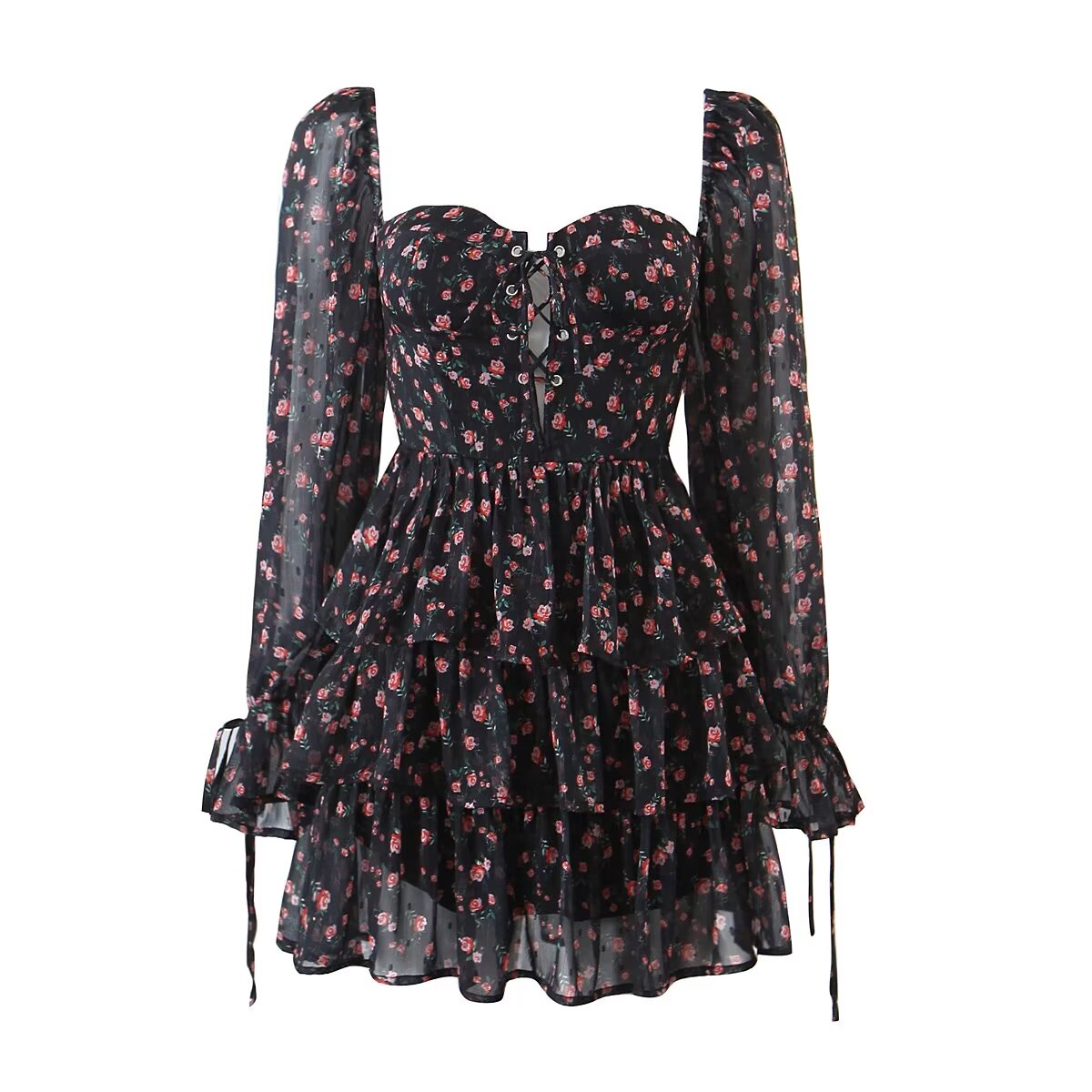 A Vintage Style Dress with Delicate Timeless Details