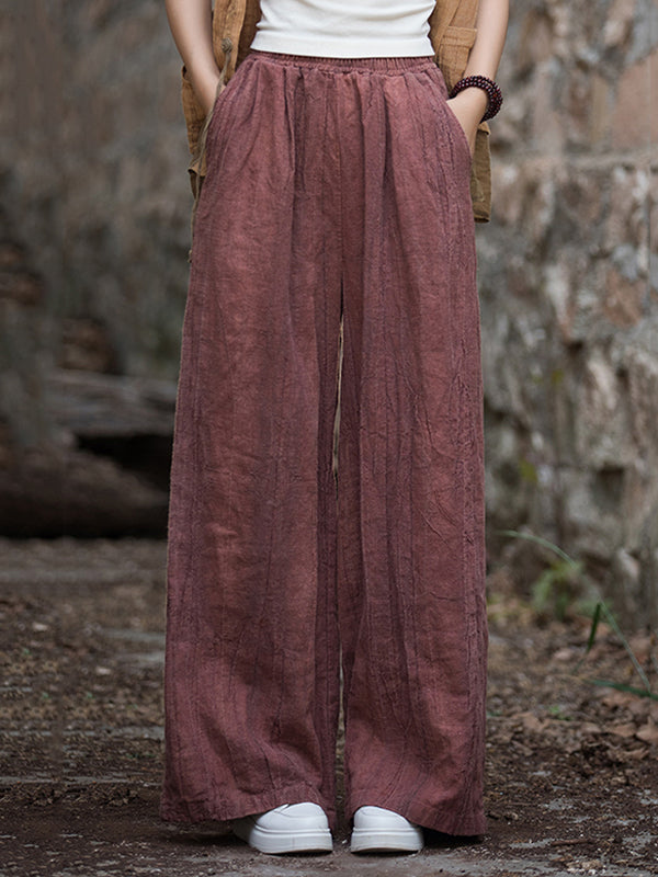 A Vintage Style Pants with Delicate Timeless Details