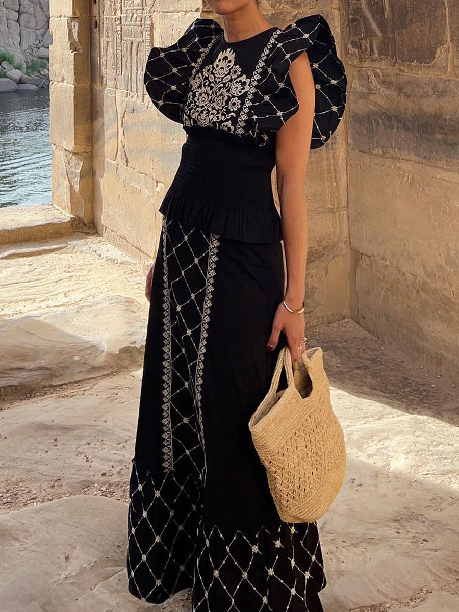 Elegantly Styled Dress for Everyday Wear