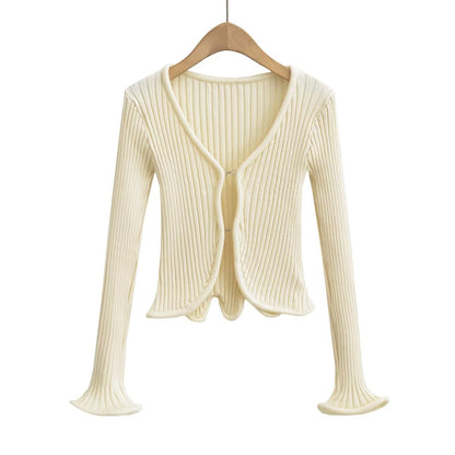 A Vintage Style Cardigan with Delicate Timeless Details