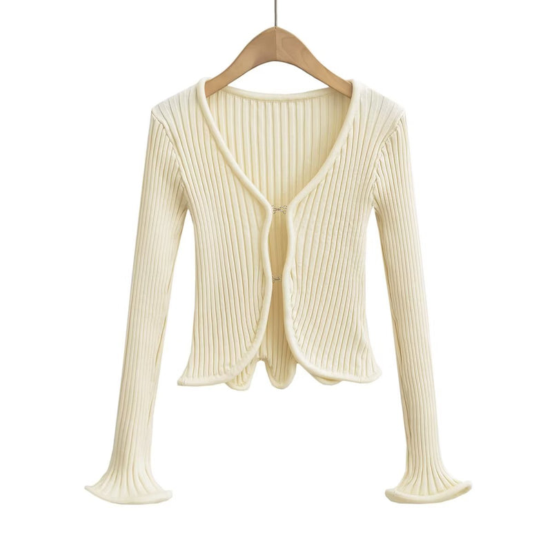 A Vintage Style Cardigan with Delicate Timeless Details