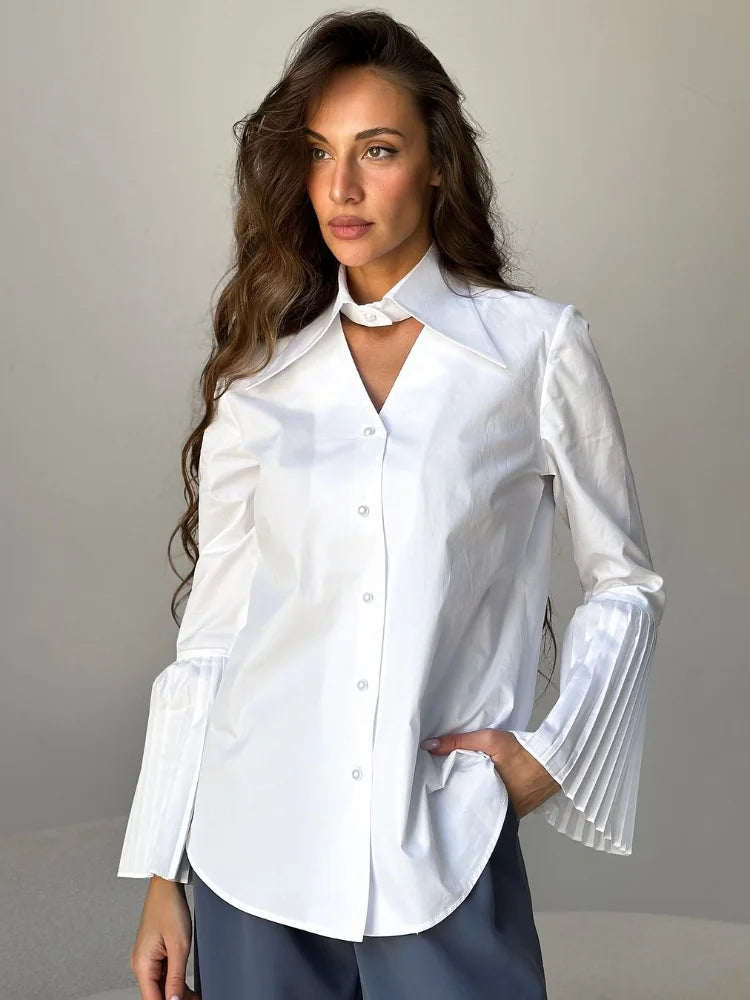 A Vintage Style Blouse with Delicate Timeless Details