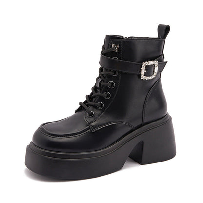 A Vintage Style Boots with Delicate Timeless Details
