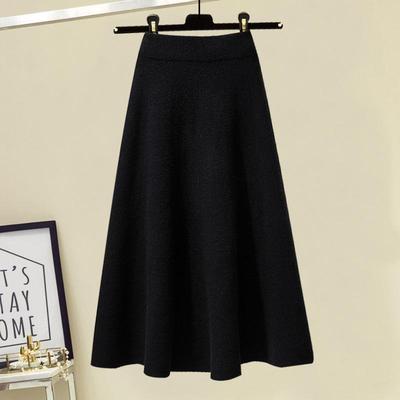 black skirt