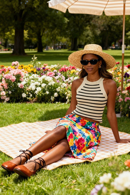 Well Tailored Top with a Graceful Silhouette