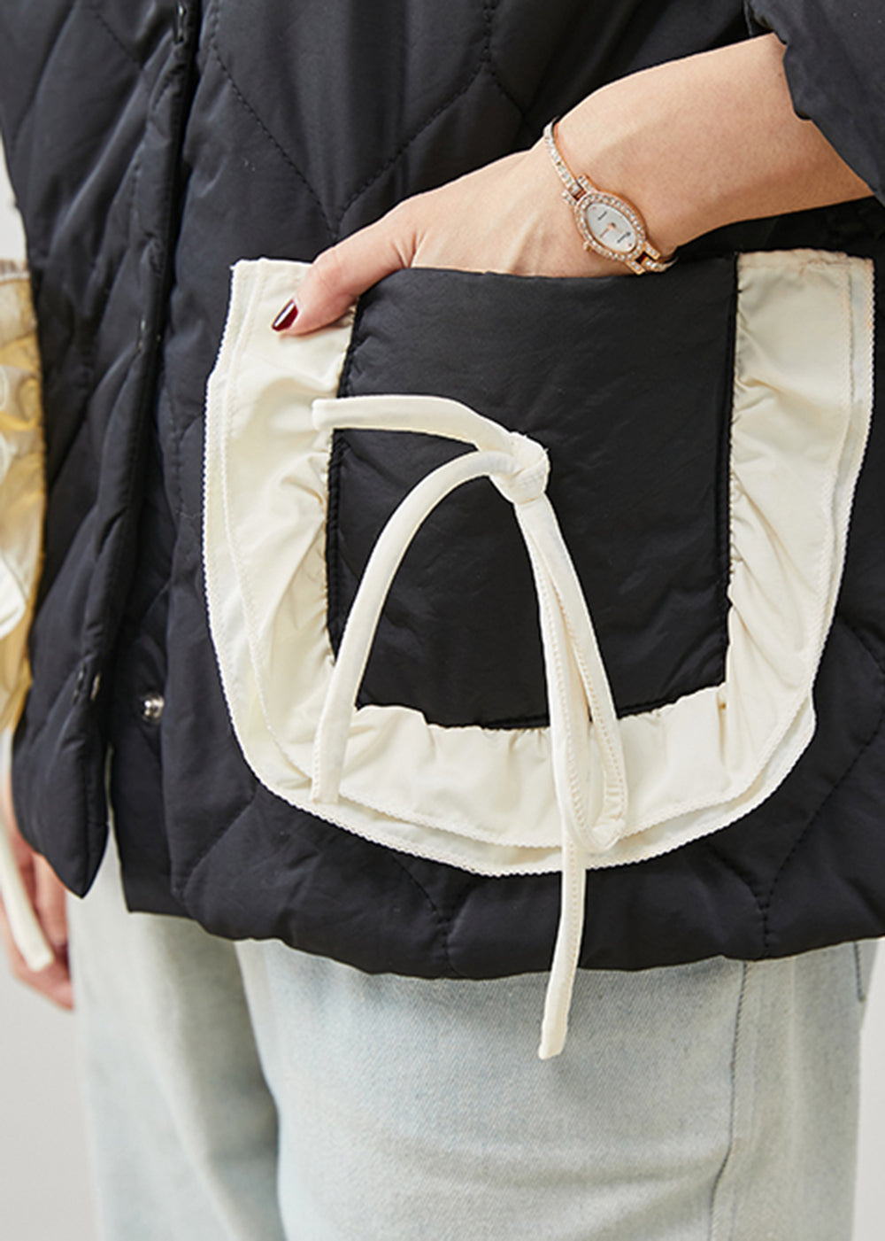 A Vintage Style Jacket with Delicate Timeless Details