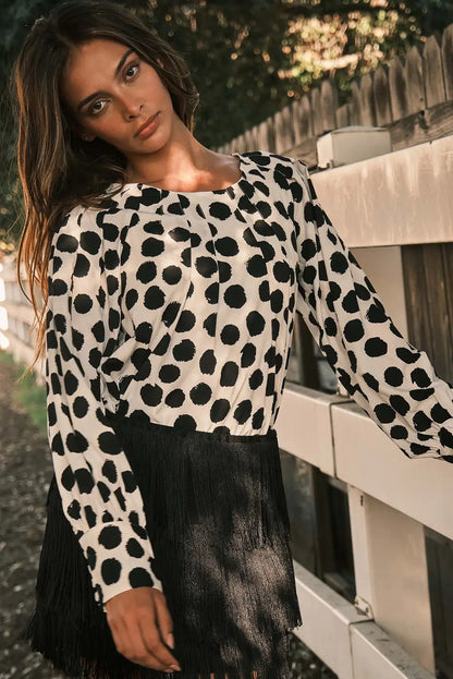 A Vintage Style Blouse with Delicate Timeless Details