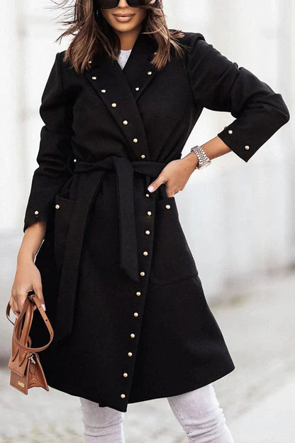Classic Vintage Coat with a Flattering Fit