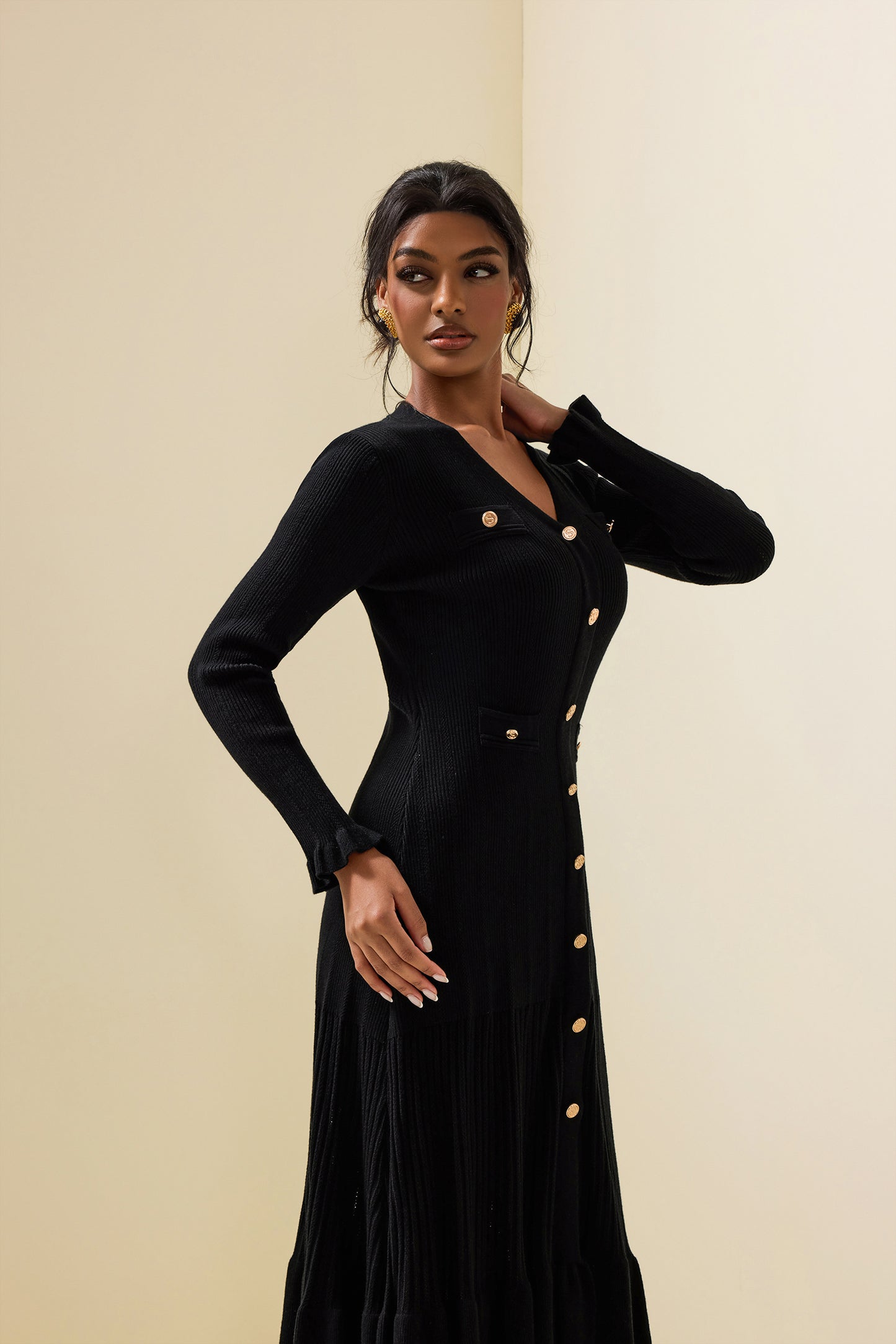 A Vintage Style Dress with Delicate Timeless Details