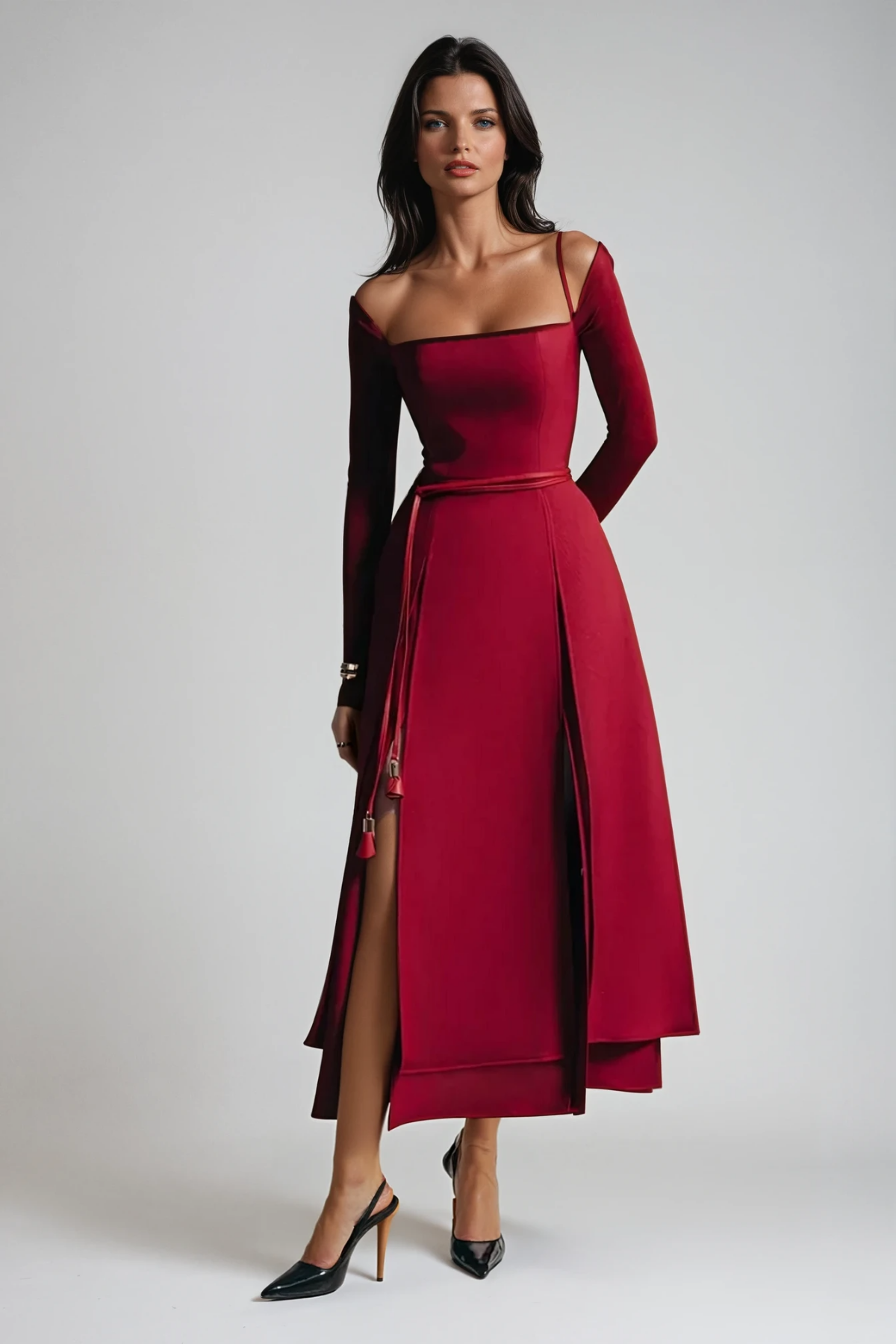 Well Tailored Dress with a Graceful Silhouette