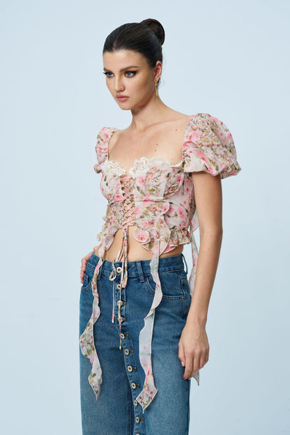 Vintage Inspired Top with a Contemporary Edge