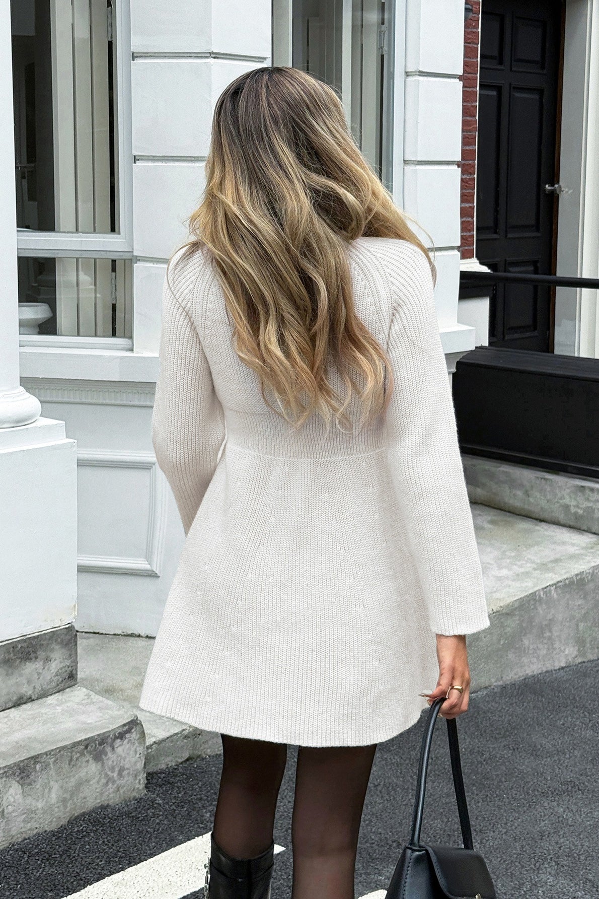 A Vintage Style Sweater with Delicate Timeless Details
