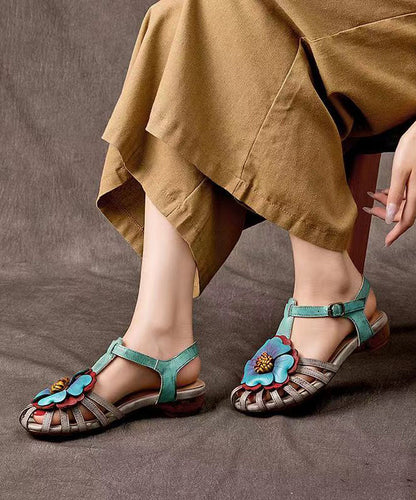 Classic Vintage Sandals with a Flattering Fit
