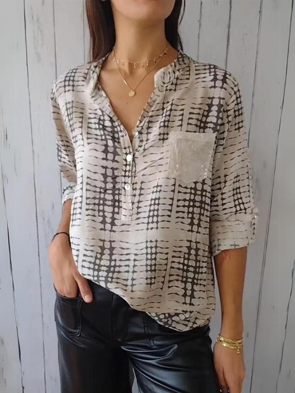A Vintage Style Shirt with Delicate Timeless Details
