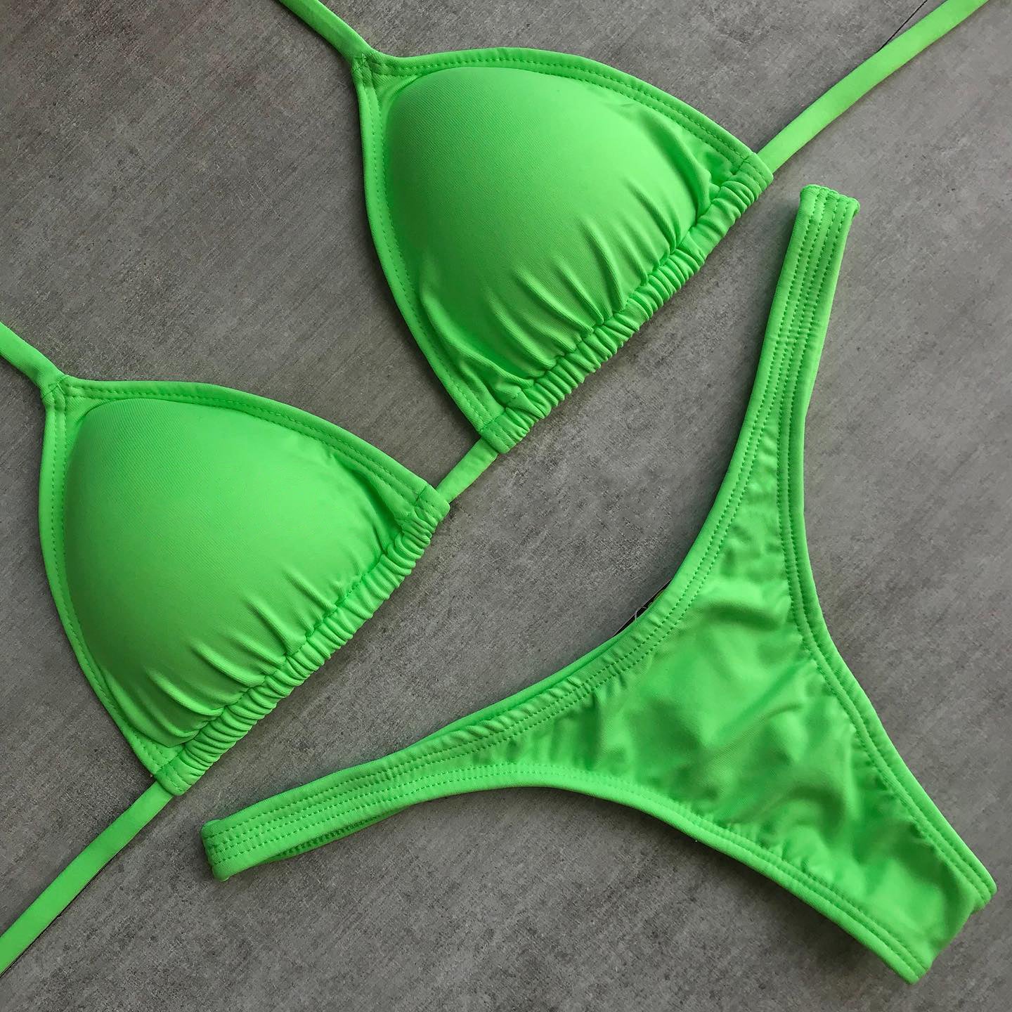 Classic Vintage Bikini with a Flattering Fit