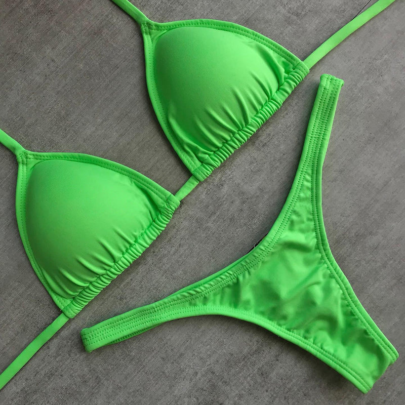 Classic Vintage Bikini with a Flattering Fit