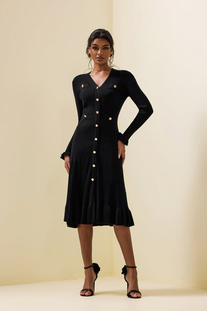 A Vintage Style Dress with Delicate Timeless Details