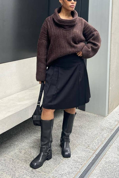 A Vintage Style Sweater with Delicate Timeless Details