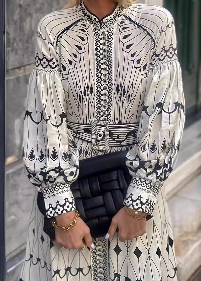 A Vintage Style Dress with Delicate Timeless Details