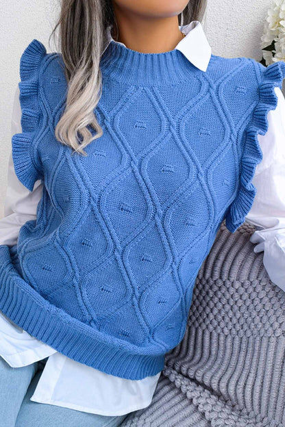 Vintage Inspired Sweater with a Contemporary Edge