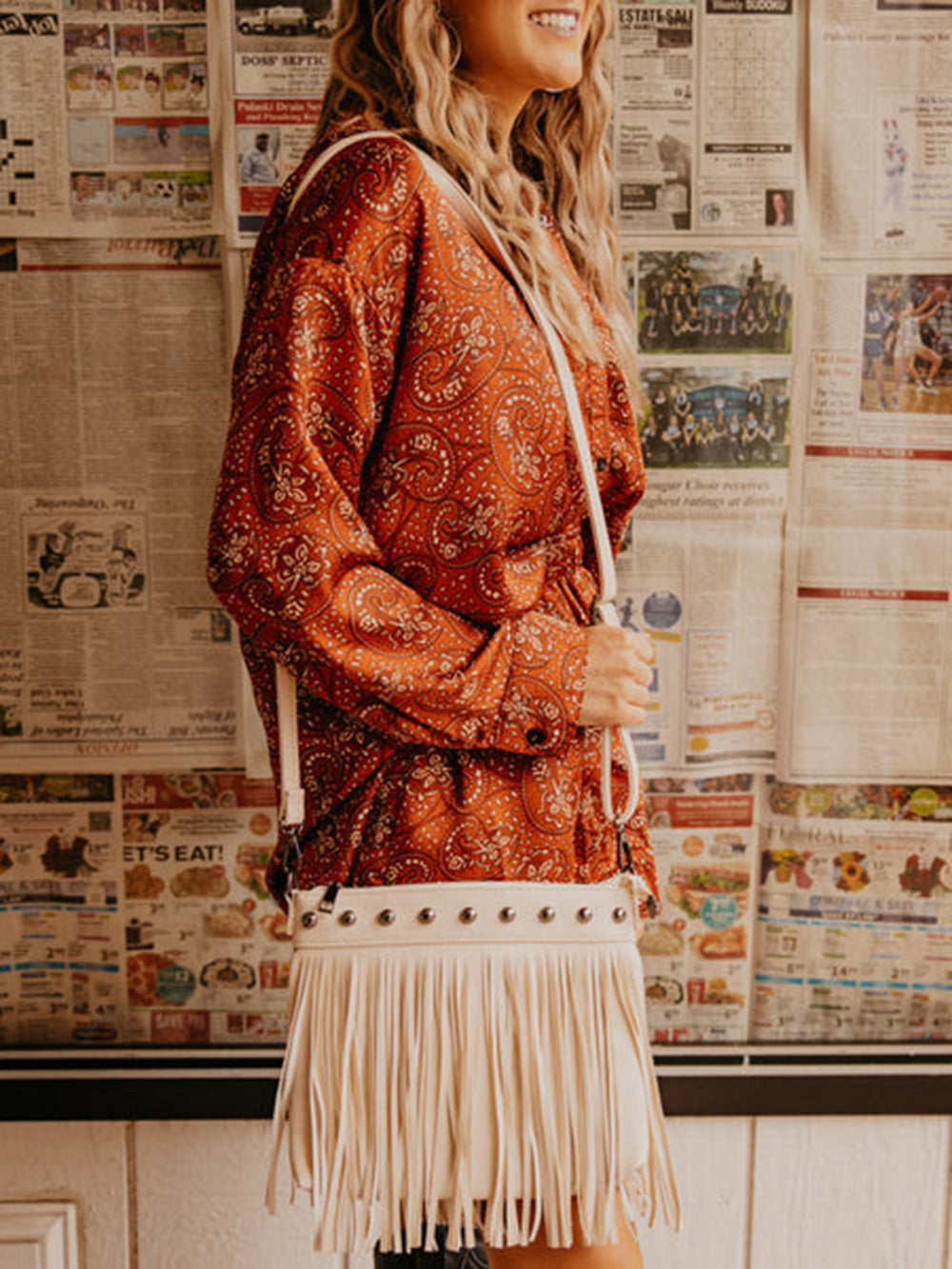 A Vintage Style Bag with Delicate Timeless Details